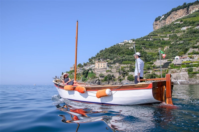 Boat Service Amalfi Coast Beach Club in Minori Amalfi Coast Campania